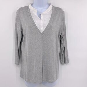 Hubert Gasser Sweater. Blouse Sz M Made in Italy